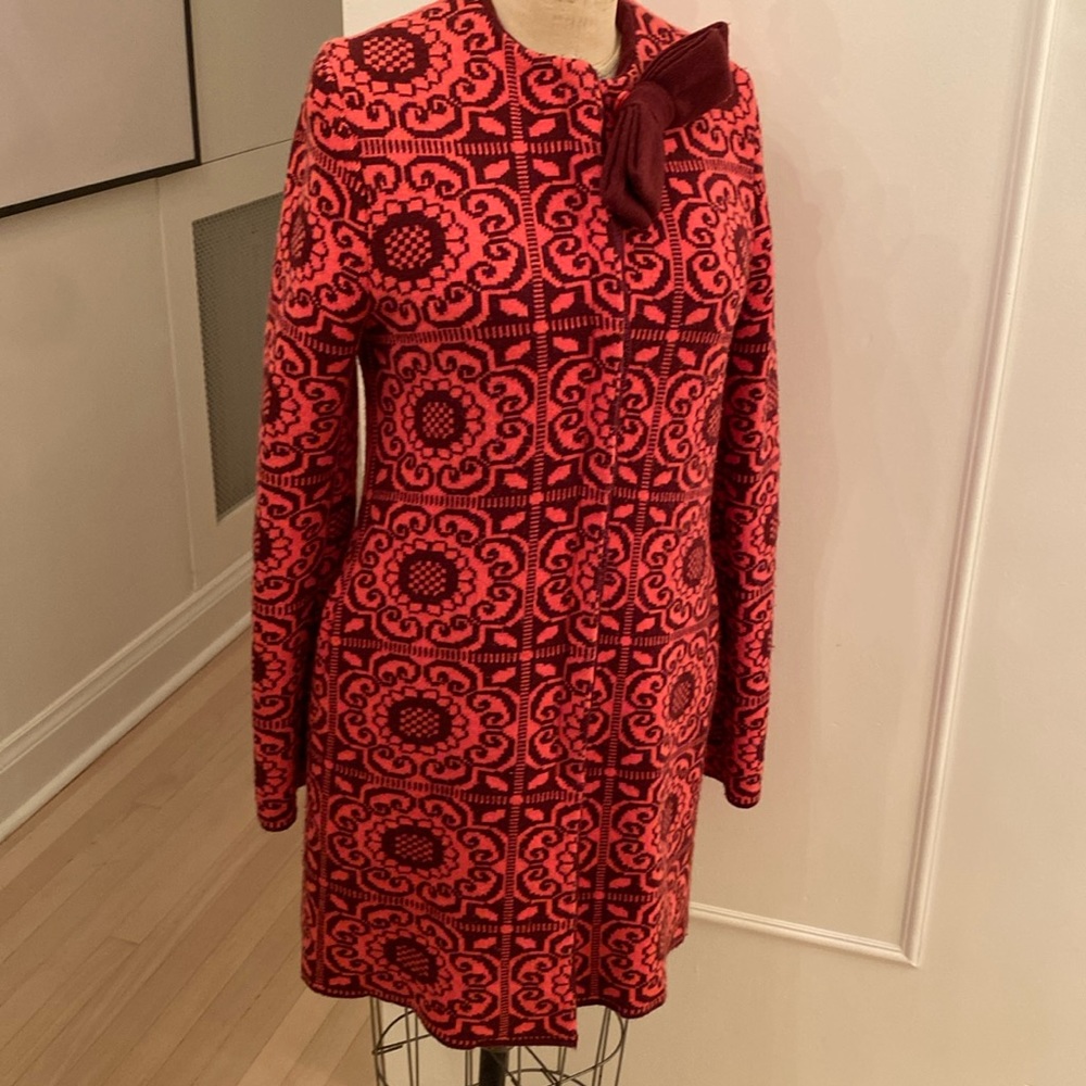 Twinset Simona Barbieri knit sweater wool jacket ! Size S